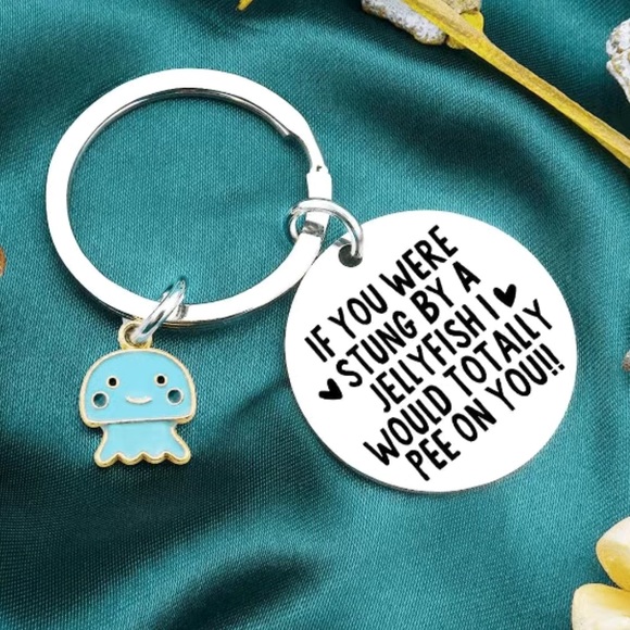 Accessories - NEW Funny Jellyfish Keychain Accessory